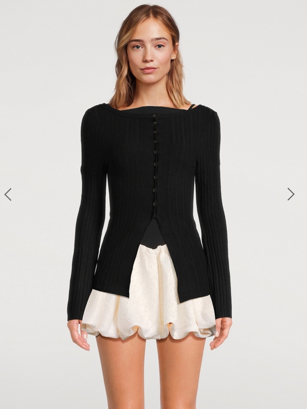 free people East Side Ribbed Cardigan